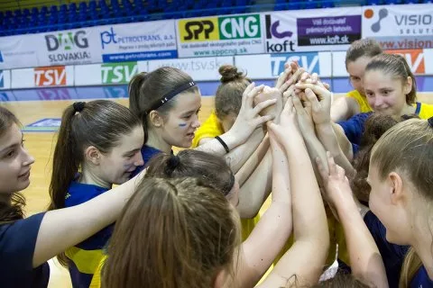 Majstrovstvá SR starších žiačok 2017 – YOUNG ANGELS „2002“ Košice – BK Klokani Ivanka pri Dunaji