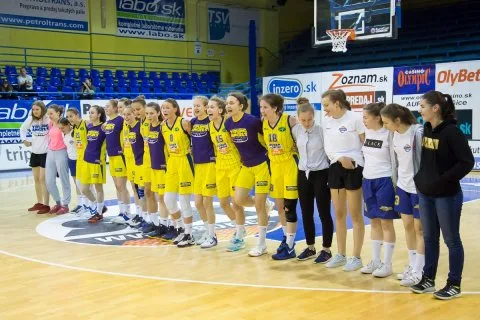 Majstrovstvá SR Kadetiek 2017: YOUNG ANGELS Košice – BK ŠKP 08 Banská Bystrica