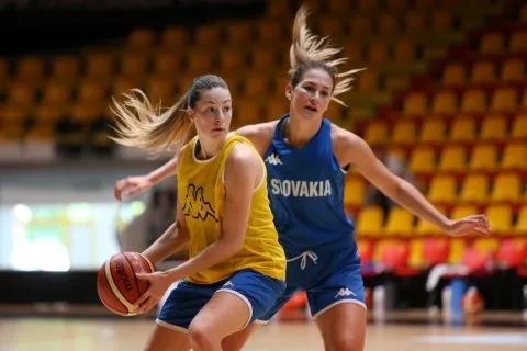 Reprezentácia Slovensko ženy pred EuroBasket 2017, autor: Vladimír Dorňák