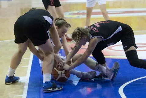 CFBB Luxembourg (LUX) vs. RGUOR Minsk (BLR), EGBL U16 Košice