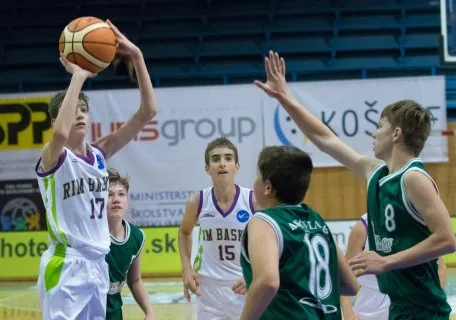 M-SR Mladší žiaci: RIM Basket Košice vs. ABOVIA 96 Košice