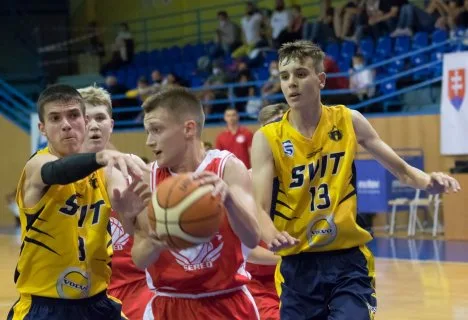 M-SR Starší žiaci: BKM Iskra Svit vs. BK Lokomotíva Sereď