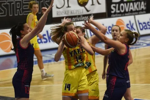 M-SR Juniorky: Young Angels U19 Košice vs. ZŠ Zvolen-ŠKP 08 B.Bystrica