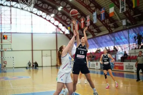 Island U18 vs. Slovensko U18, dievčatá