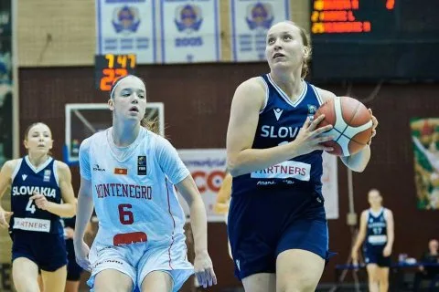 Čierna Hora U18 VS. Slovensko U18, dievčatá