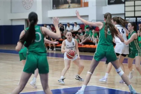 Slovensko U16 vs. Írsko U16, dievčatá