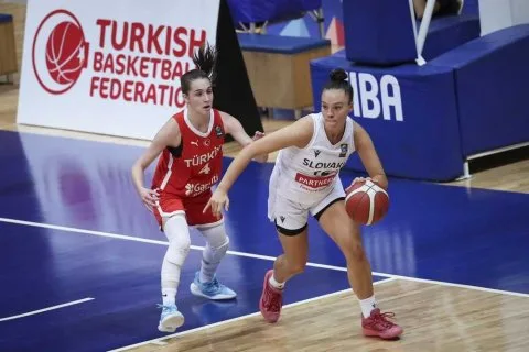 Slovensko U16 vs. Turecko U16, dievčatá