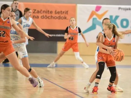BK KLOKANI Ivanka pri Dunaji U14 vs. MBK Ružomberok U14, MEL/BasketGirls®