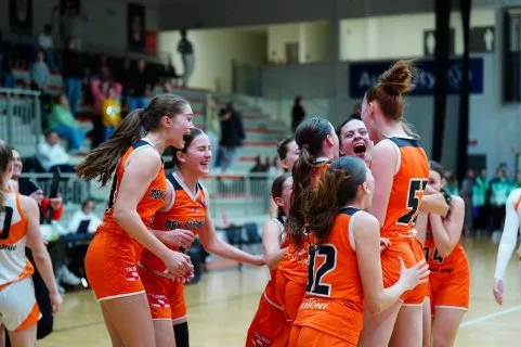 Rátgéber Academy Pécs U16 (HUN) vs. MBK Ružomberok U16, MEL/BasketGirls
