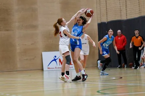 Moravsko-Slezský Výběr 2009 (CZE) vs. Klokani Ivanka pri Dunaji U16, MEL/BasketGirls