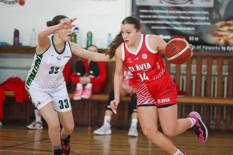 SBŠ Třinec U14 (CZE) vs. Slávia ŠKP Banská Bystrica U14, MEL/BasketGirls