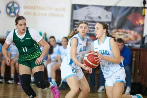 KLOKANI Ivanka pri Dunaji U14 vs. SBŠ Třinec U14 (CZE), MEL/BasketGirls