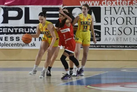 YOUNG ANGELS Košice U16 vs. Luxembourg NT U16, MEL/BasketGirls