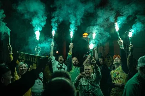 Patrioti Levice, majstrovské oslavy v meste