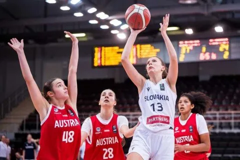 Slovensko U18 vs. Rakúsko U18, EuroBasket dievčat