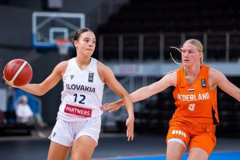 Slovensko U18 vs. Holandsko U18, EuroBasket dievčat