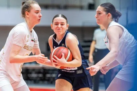 Bulharsko U18 vs. slovensko U18, EuroBasket dievčat