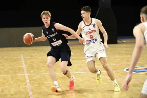 Chorvátsko U20 vs. Slovensko U20, EuroBasket
