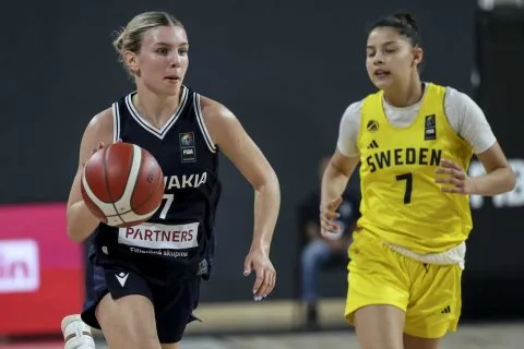 Švédsko U16 vs. Slovensko U16, EuroBasket dievčat