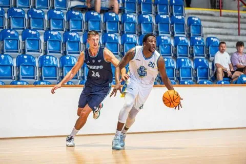 Košice Wolves vs. BC Dnipro (UKR), príprava