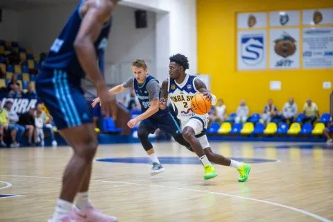 Iskra Svit vs. BC Dnipro (UKR), príprava