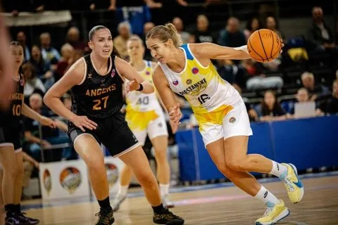 Piešťanské Čajky vs. UFAB 49 Angers (FRA), EuroCup