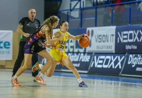 YOUNG ANGELS Košice U18 vs. Vienna United U18 (AUT), MEL/BasketGirls®