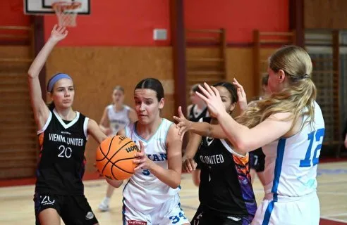 KLOKANI Ivanka pri Dunaji U16 vs. Vienna UNITED U16 (AUT), MEL/BasketGirls®