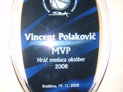 Polakovič najužitočnejším hráčom mesiaca október