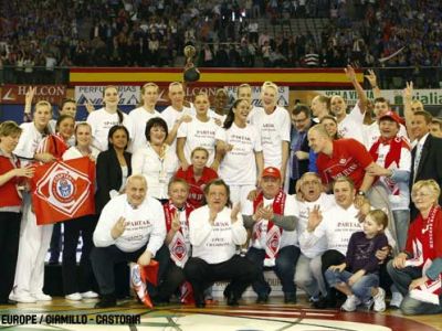 Taurasi priviedla Spartak k tretiemu triumfu v EL