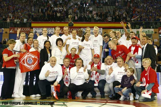 Taurasi priviedla Spartak k tretiemu triumfu v EL