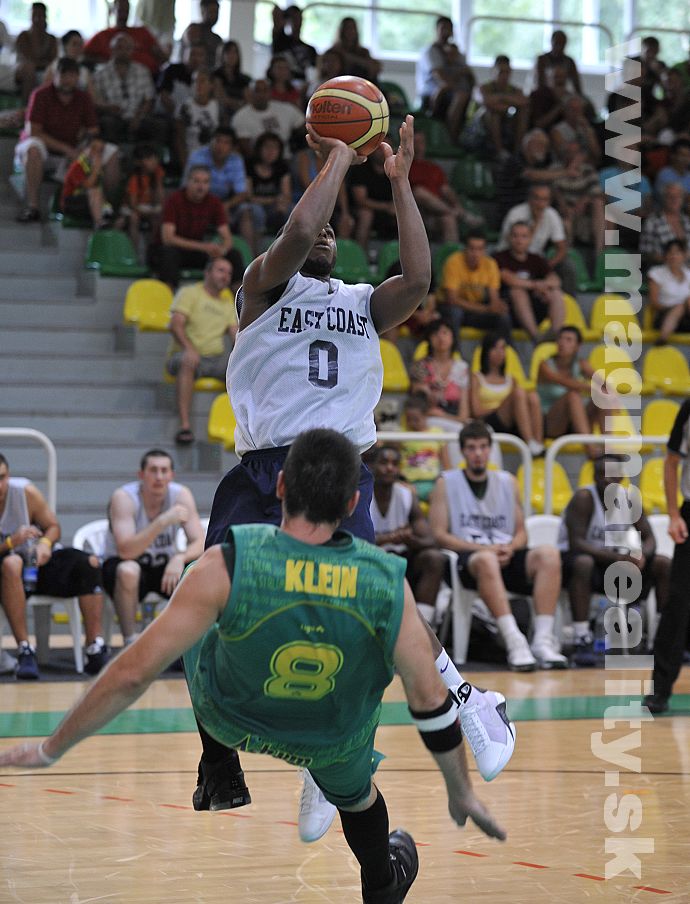 Fotogaléria z prípravného zápasu Levice – East Coast All-Stars