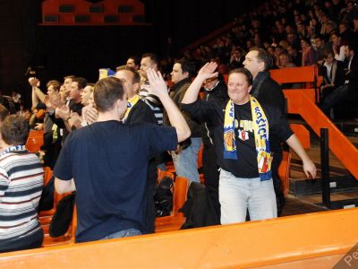 Fotogaléria z euroligového stretnutia USK Praha – Dobrí anjeli