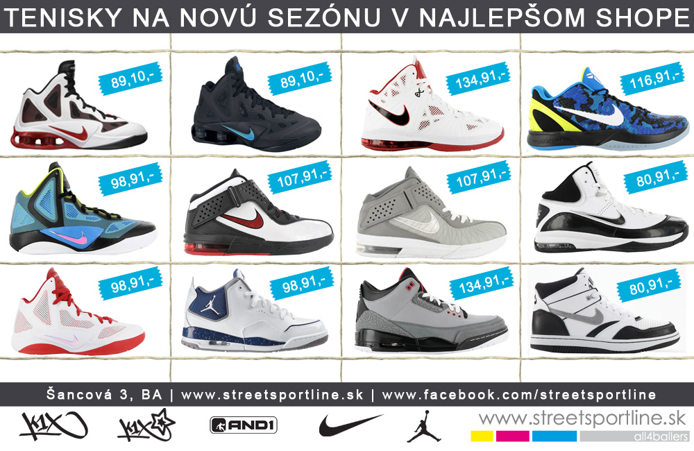 Tenisky na novú sezónu v najlepšom obchode