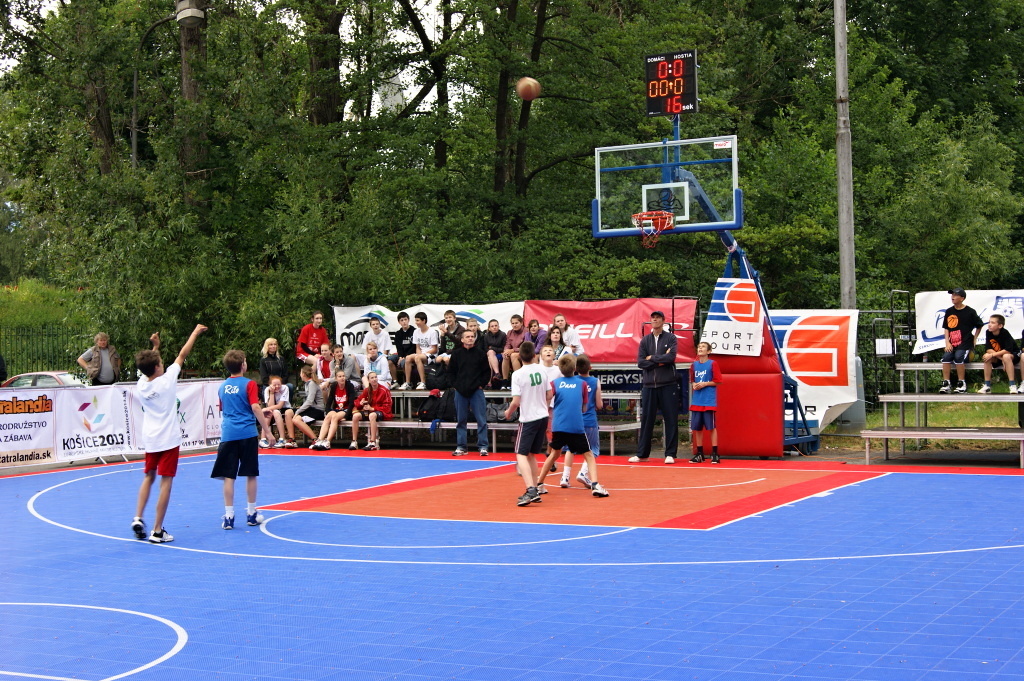 Streetball už aj na Zemplínskej Šírave