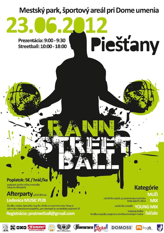 V Piešťanoch 23. júna RANN streetball