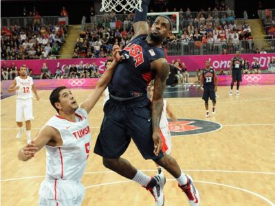 LeBron v Miami medzi nesmrteľnými olympionikmi