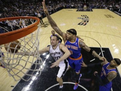 Ginobili utrpel únavovú zlomeninu nohy, možno vynechá MS