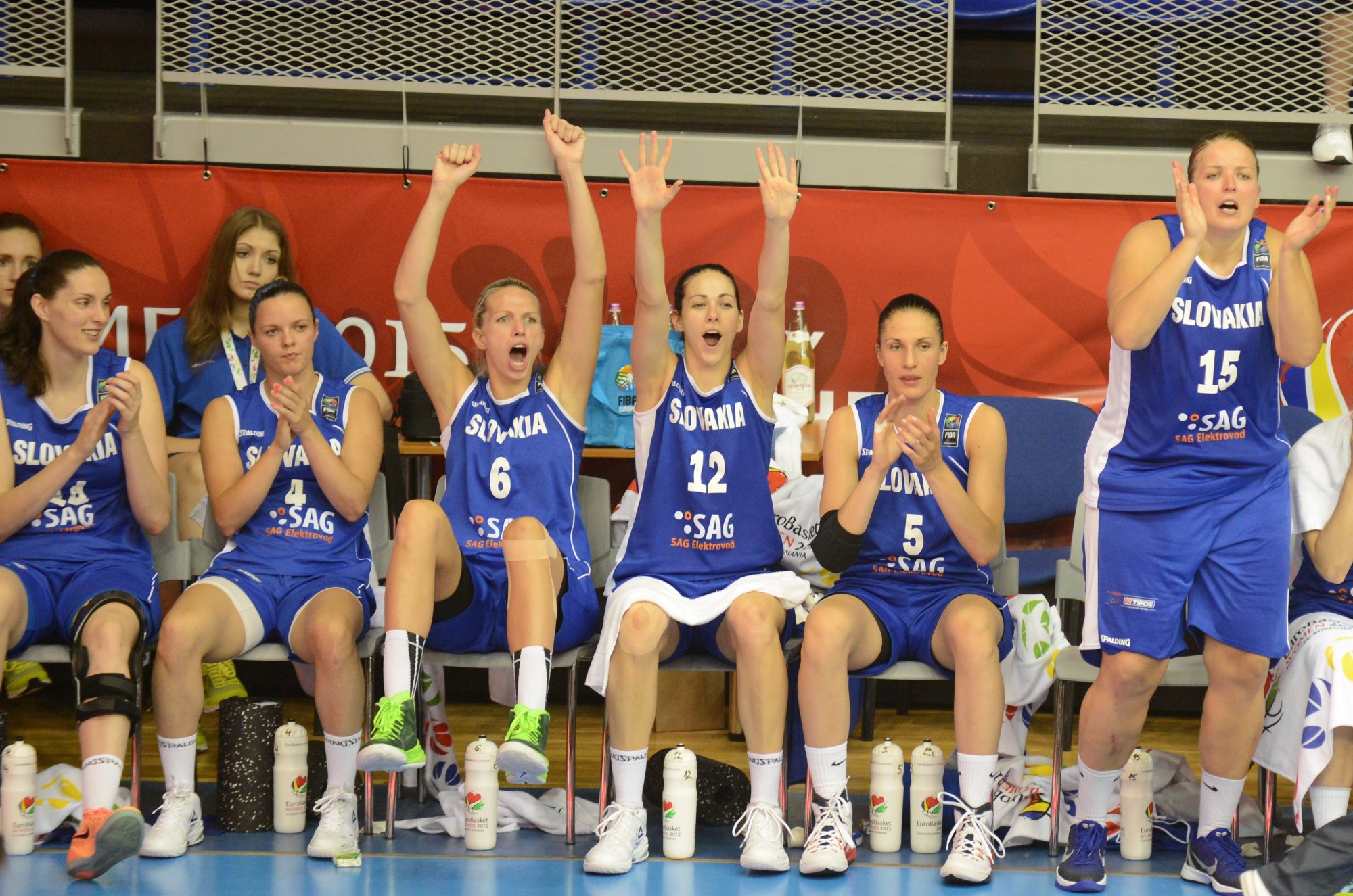 Slovenské basketbalistky (Foto: TASR)