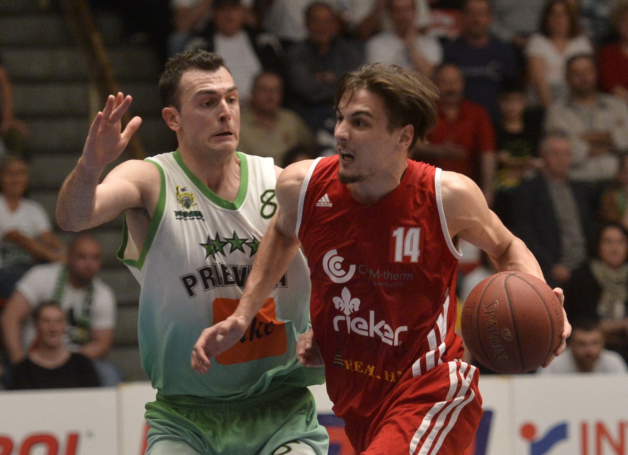 Luka Igrutinovič (Komárno), Marko Batina (Prievidza) (Foto: TASR)