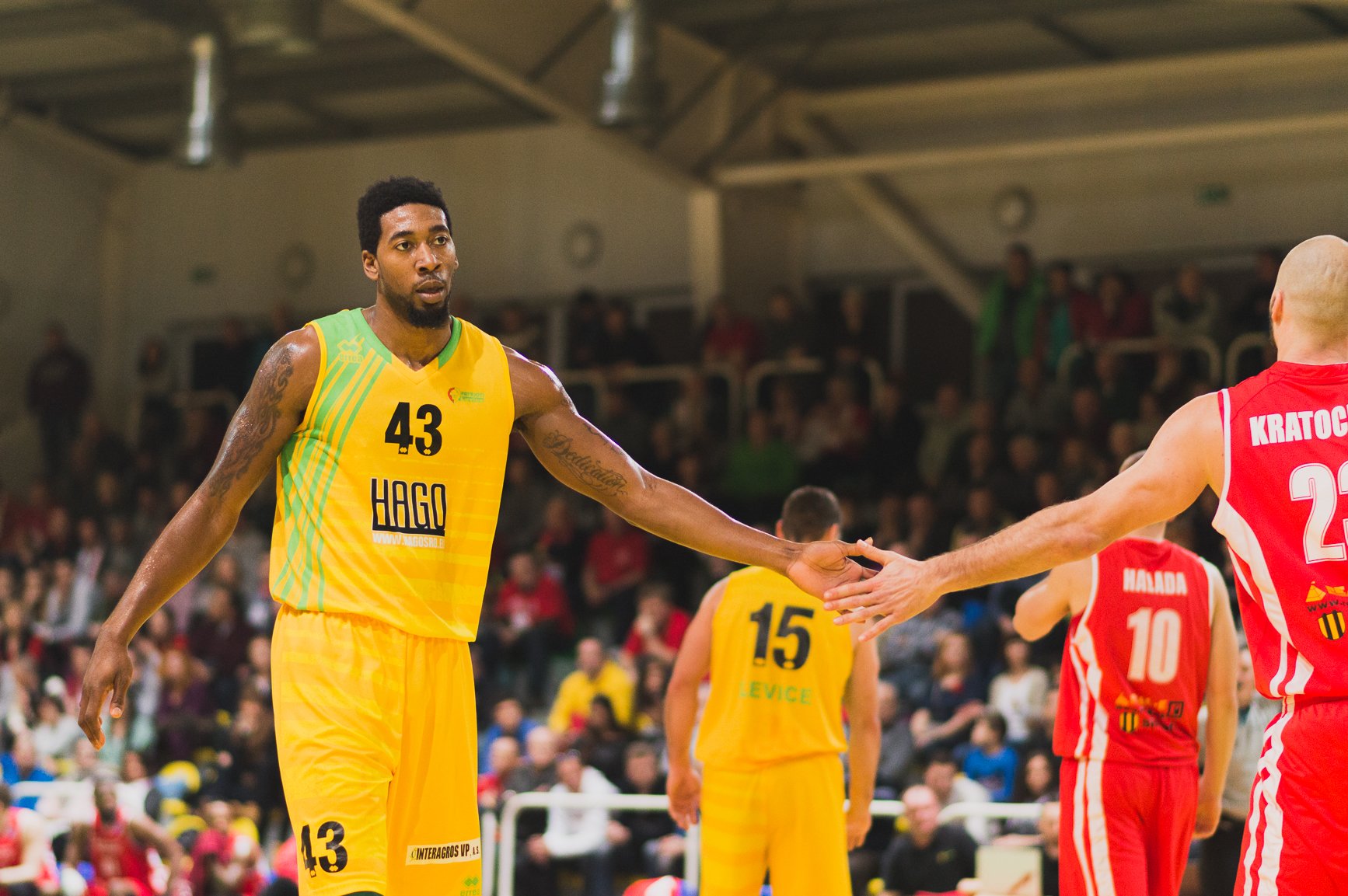 Fotogaléria zo zápasu BK Levickí Patrioti vs. MBK Rieker Com Therm Komárno
