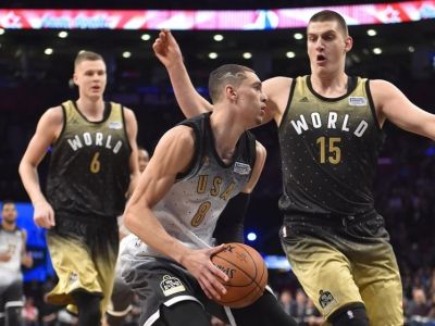 Zápas vychádzajúcich hviezd pre Tím USA, zdolal Výber sveta, LaVine MVP