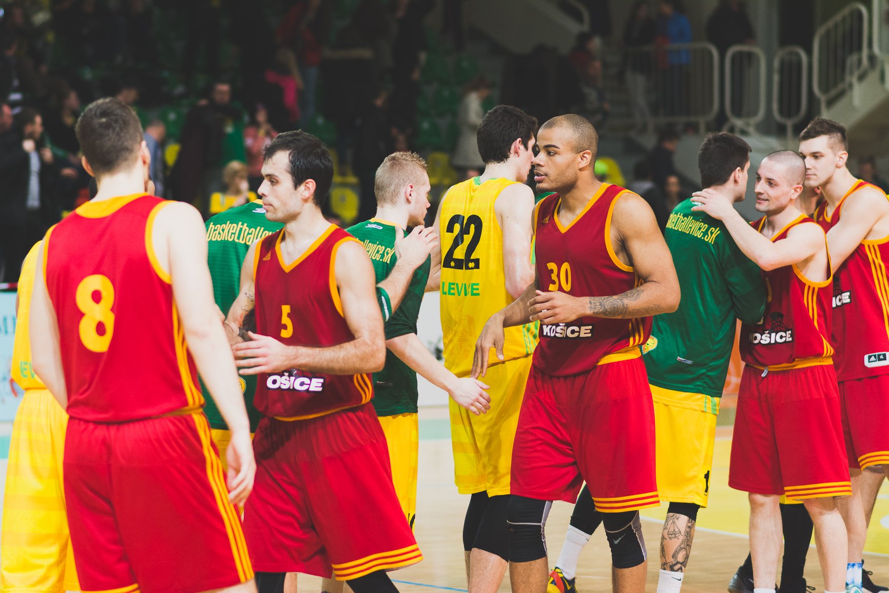 Fotogaléria zo zápasu 1. kola play off BK Levickí Patrioti vs. KB Košice