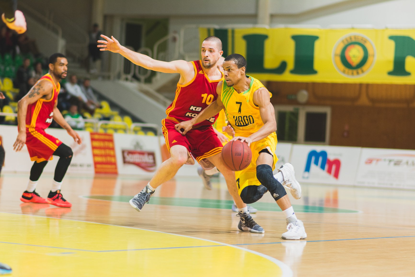 Fotogaléria z 3. zápasu 1. kola play off BK Levickí Patrioti – KB Košice