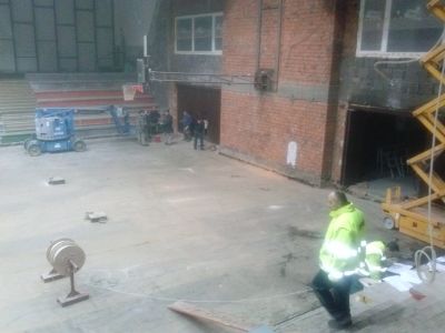 V Handlovej vrcholí rekonštrukcia haly, klub chce hrať prvú štvorku