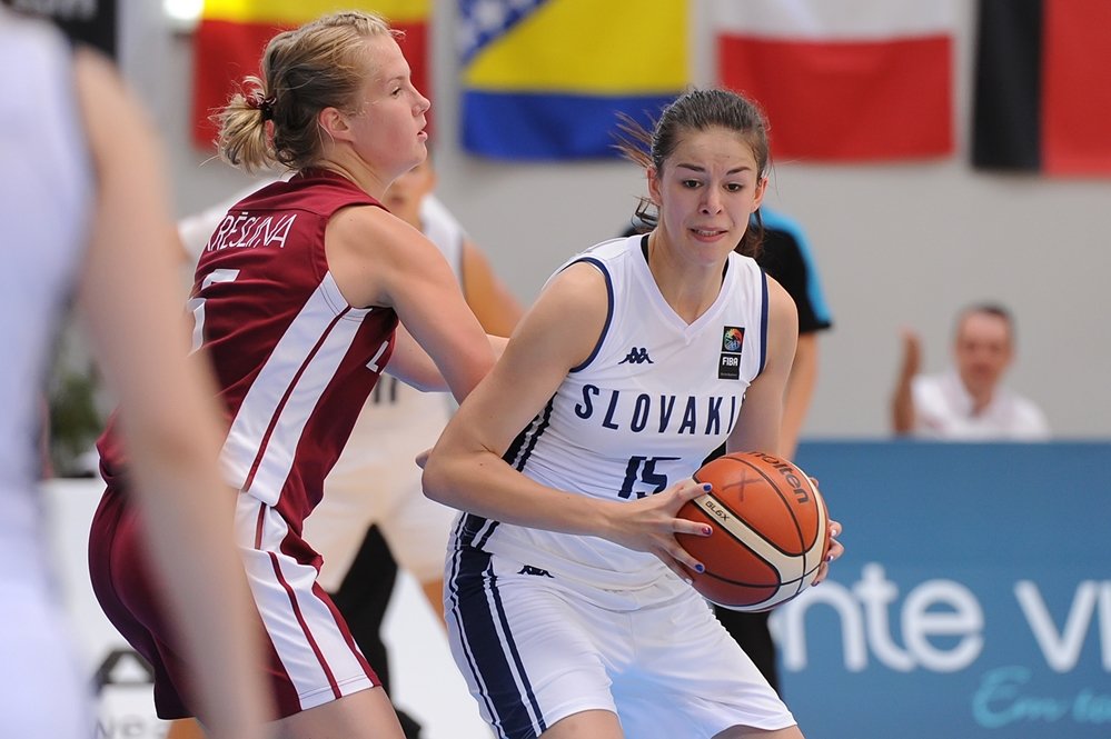 Slovenky podľahli v osemfinále Lotyškám 42:61