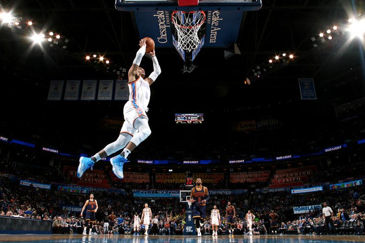 Obhajca nestačil na Oklahomu, Westbrook s 26. tohtosezónnym triple-double