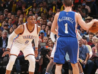 Westbrook dosiahol prvé triple-double bez streleckého omylu