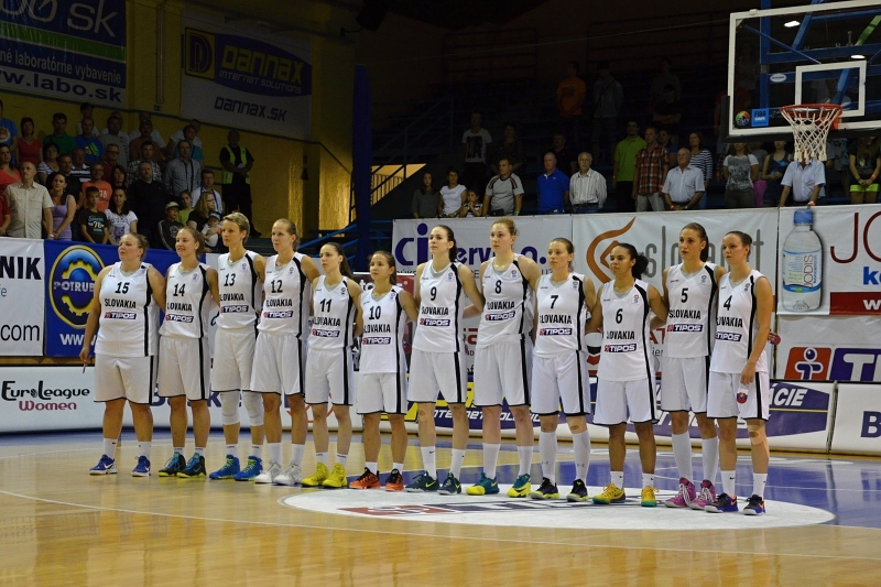 Slovenky prehrali v druhom prípravnom zápase v Belgicku 57:66