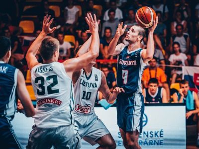 Slováci nestačili na Litvu a budú hrať v skupine o 9.-16. miesto